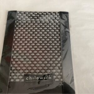 Chiliwich coasters 4 woven vinyl coaster NWT. From 2006